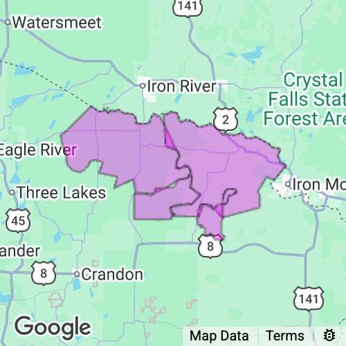 Florence County Wisconsin real estate agent mailing area