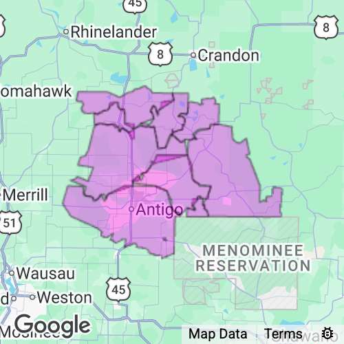 Langlade County Wisconsin real estate agent mailing area