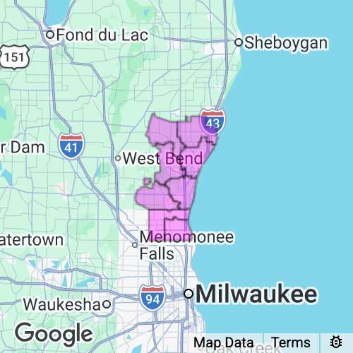 Ozaukee County Wisconsin real estate agent mailing area
