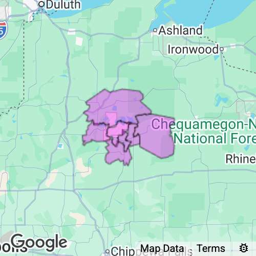 Sawyer County Wisconsin real estate agent mailing area