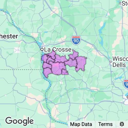 Vernon County Wisconsin real estate agent mailing area