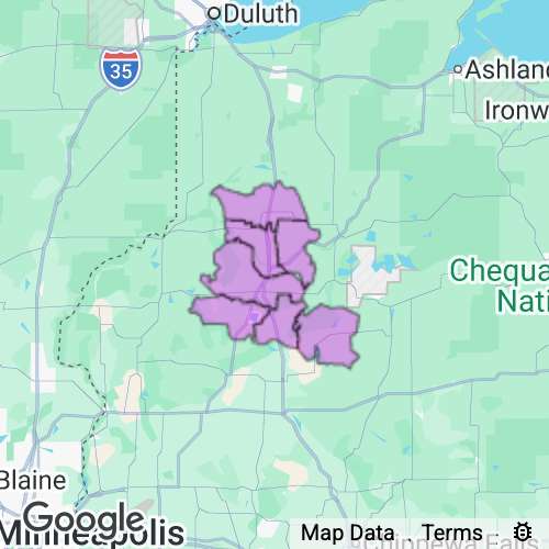 Washburn County Wisconsin real estate agent mailing area