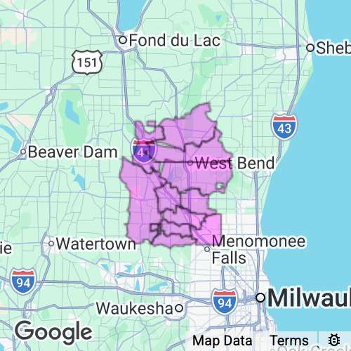 Washington County Wisconsin real estate agent mailing area