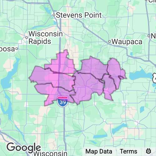 Waushara County Wisconsin real estate agent mailing area