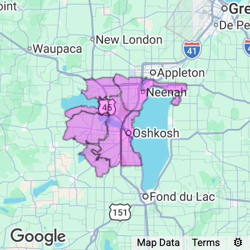 Winnebago County Wisconsin real estate agent mailing area